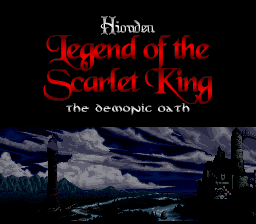 Hiouden : Mamono-tachi to no Chikai — Title screen